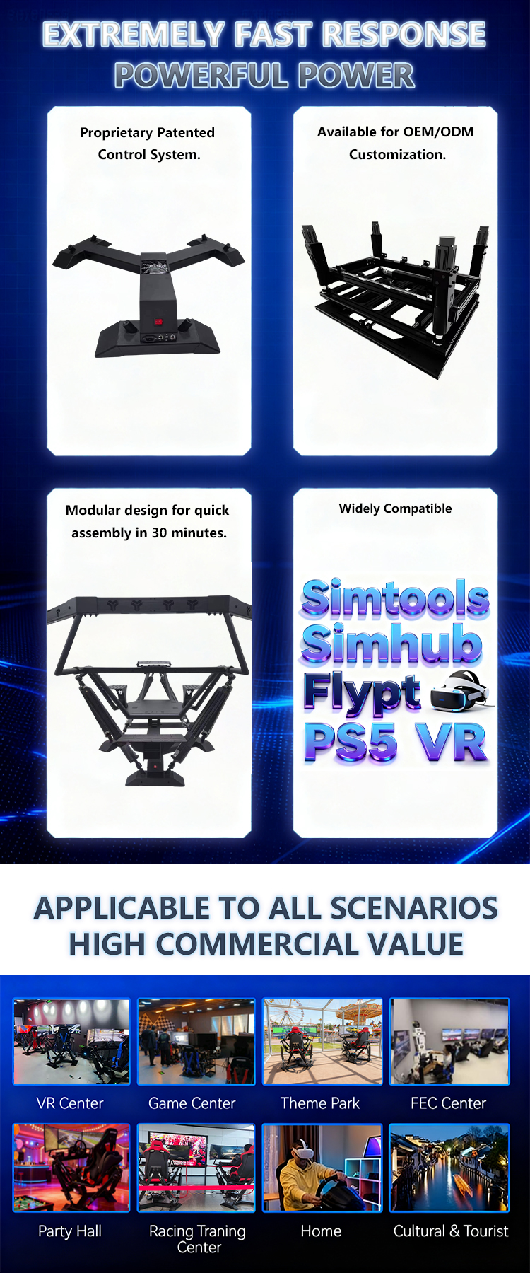 Новый модель симулятора автогонки-FunplayVR- Китайская фабрика, VR игровые аппараты, автоматы Вендинг, призовые аппараты. Предоставляем услуги разработки, производства и доставки своих товаров до любого города мира. Новый модель симулятора автогонки-FunplayVR- Китайская фабрика, VR игровые аппараты, автоматы Вендинг, призовые аппараты. Предоставляем услуги разработки, производства и доставки своих товаров до любого города мира.